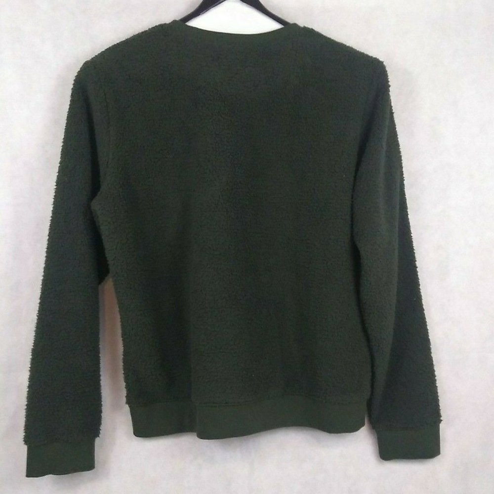 Lucky Brand Sweatshirt XL All Cotton Sherpa - Picture 3 of 13